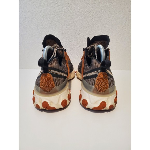 Nike React Element 55 Safari Pack Shoes Bio Beige Ostrich Print Mens Sz 8.5 - Picture 6 of 14